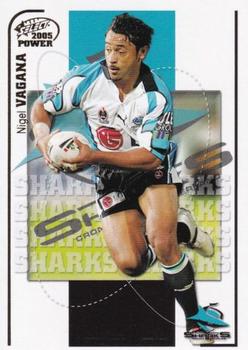 2005 Select Power #50 Nigel Vagana Front